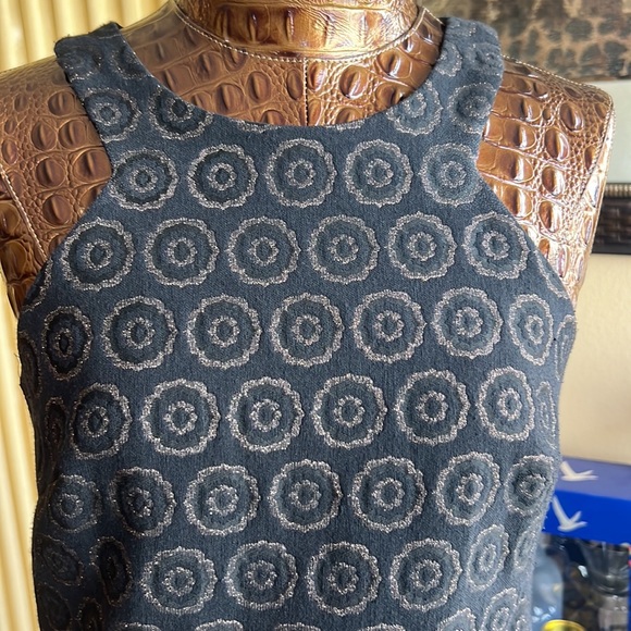 Trina Turk Black and Bronze Dress - Picture 2 of 8